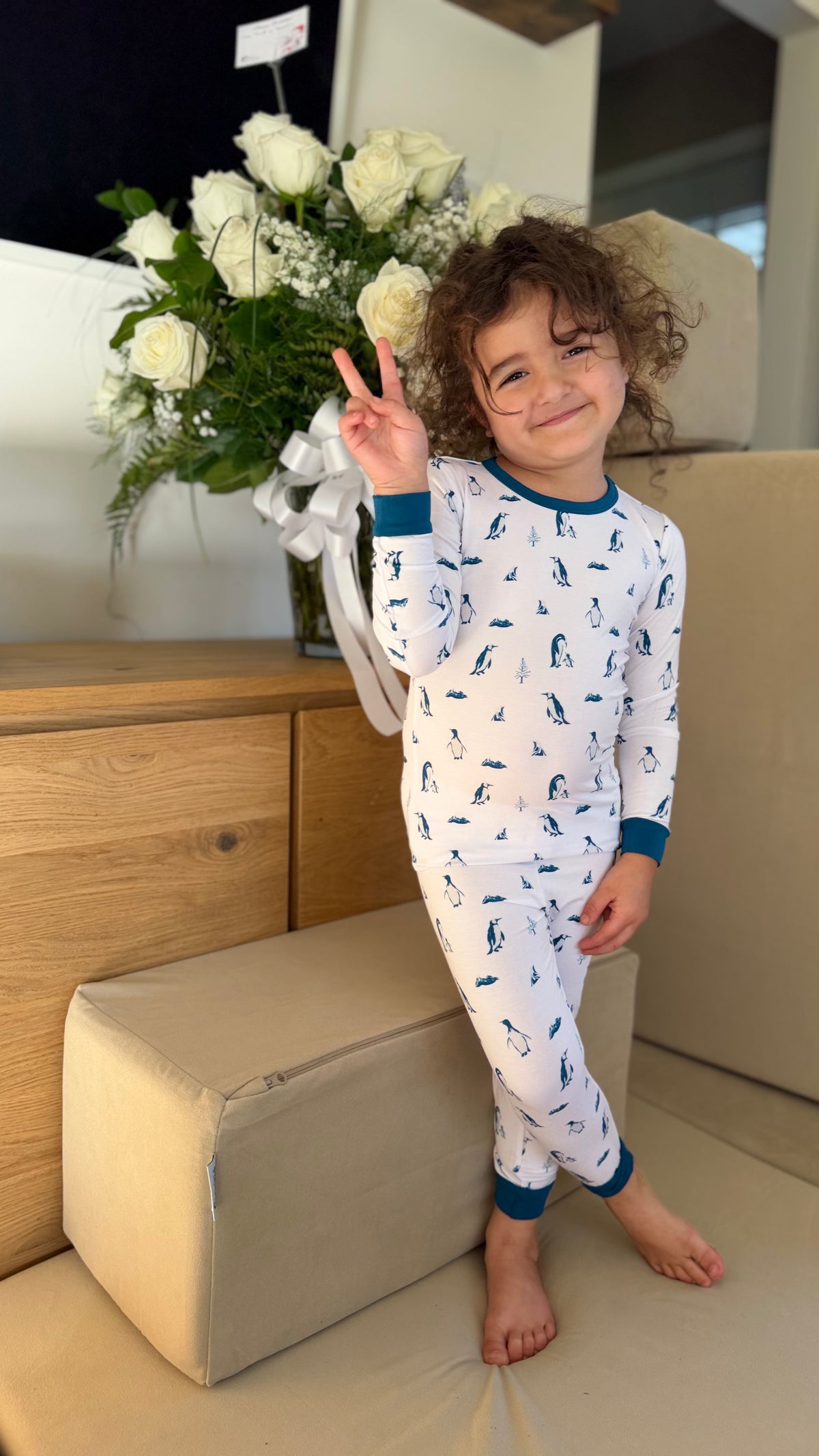 PRE-SALE: Penguins | Long Sleeve Pajamas (ETA Late November)