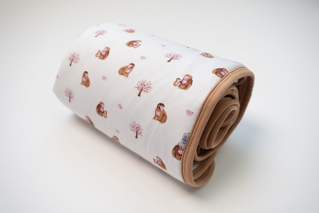 Macaque | Floret Quilted Blanket 26x35”