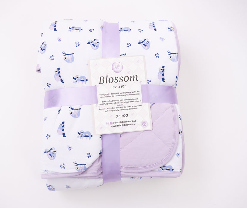 Sloths | Blossom Quilted Adult Blanket 3.0