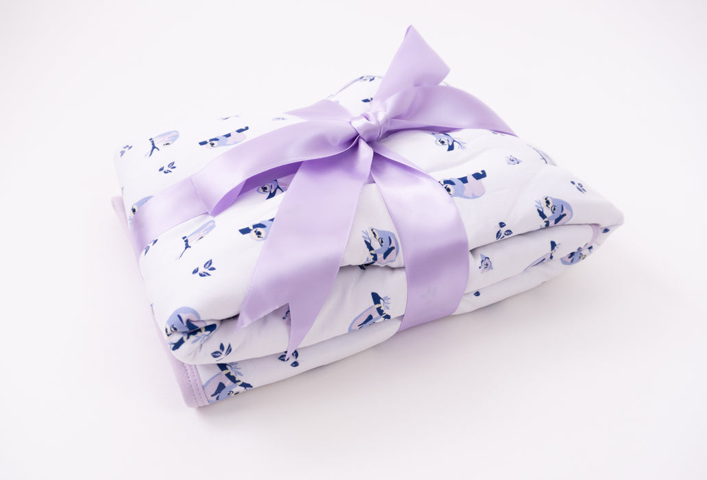 Sloths | Posy Quilted Baby Blanket 3.0