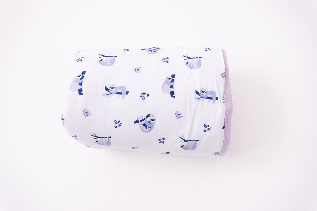 Sloths | Floret Quilted Baby Blanket 3.0