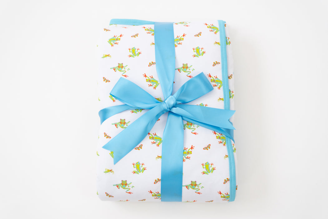 Tree Frogs | Sprout Quilted Toddler Blanket 3.0