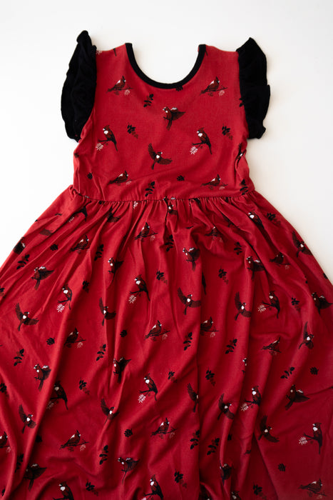 Cardinal | Toddler Flutter Dress
