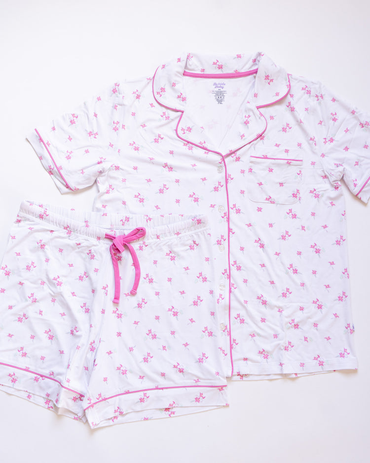 Lily | Adult Pajama Short Set