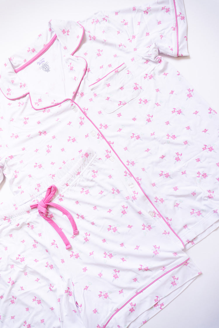Lily | Adult Pajama Short Set