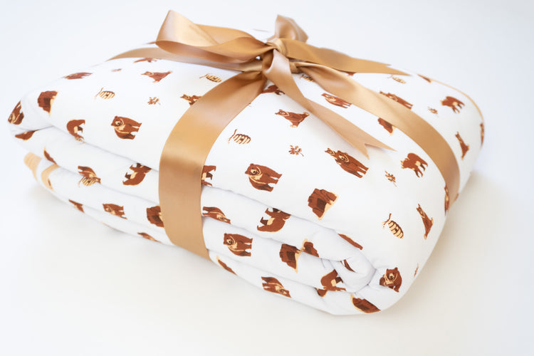 PRE-SALE: Bears | Sprout Quilted Toddler Blanket 3.0 (ETA Late November)