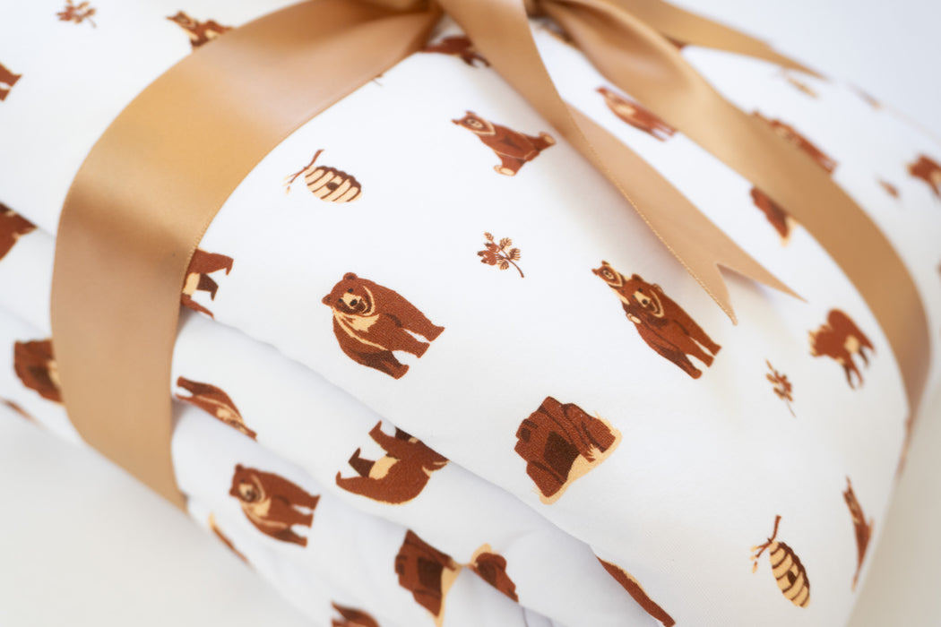 Bears | Sprout Quilted Toddler Blanket 3.0