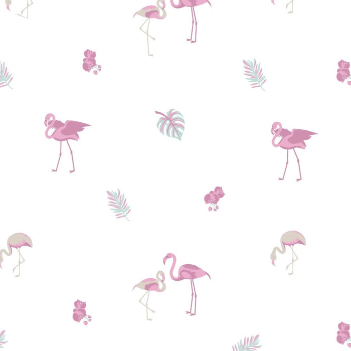 Flamingo | Bloom Quilted Blanket 70"x50"