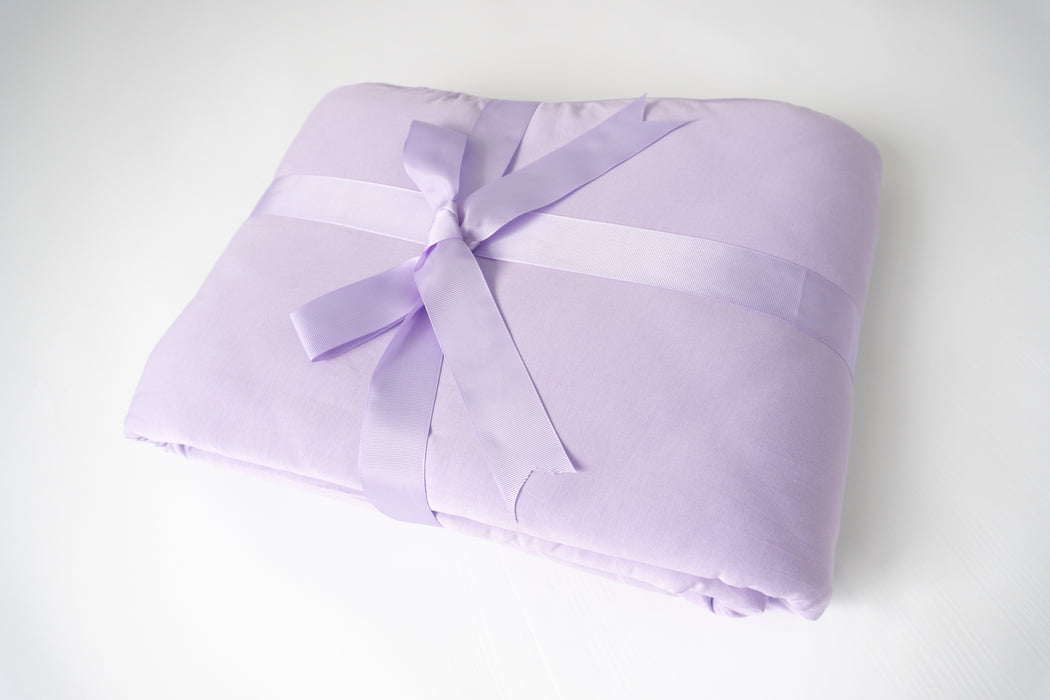 Lilac | Bloom Quilted Blanket 70"x50"