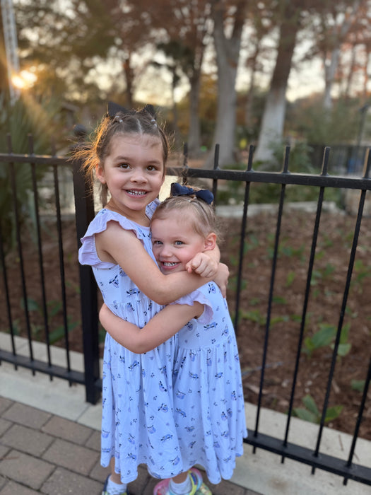 Sloths | Toddler Flutter Dress