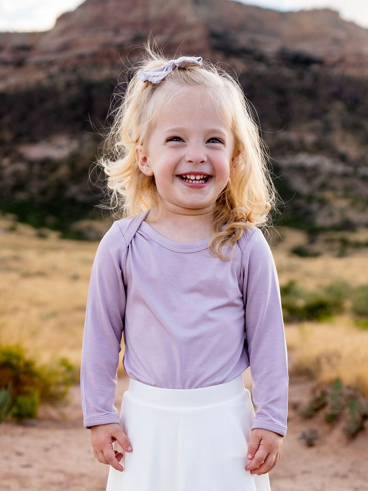 Mauve | Long Sleeve Bodysuit