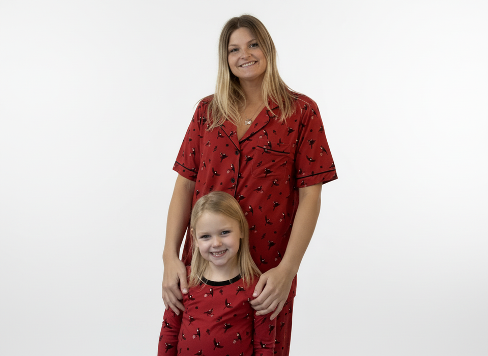 Cardinal | Adult Pajama Short Set