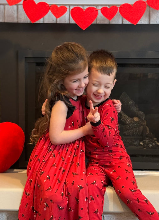 Cardinal | Toddler Flutter Dress