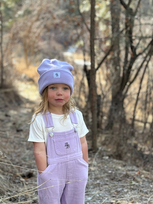 Lilac | Bamboo Lined Denim Overall