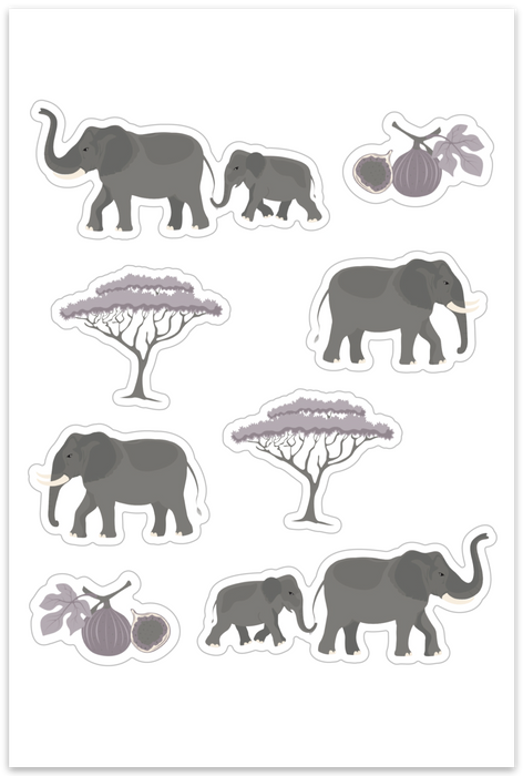 Elephant | Sticker Sheet