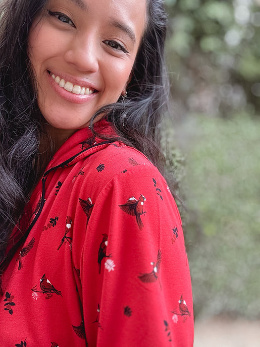 Cardinal | Adult Pajama Short Set