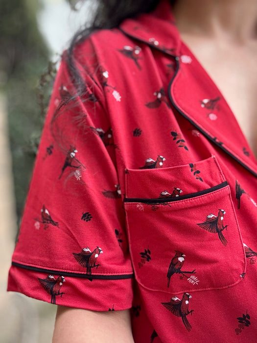 Cardinal | Adult Pajama Short Set