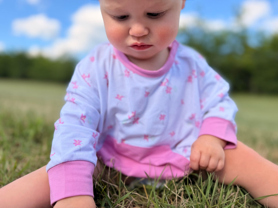 Lily | Long Sleeve Bubble Romper