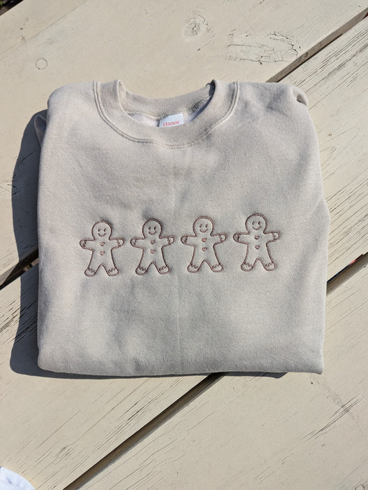 Adult Winter Embroidered Crewneck Sweatshirt *No Discounts*