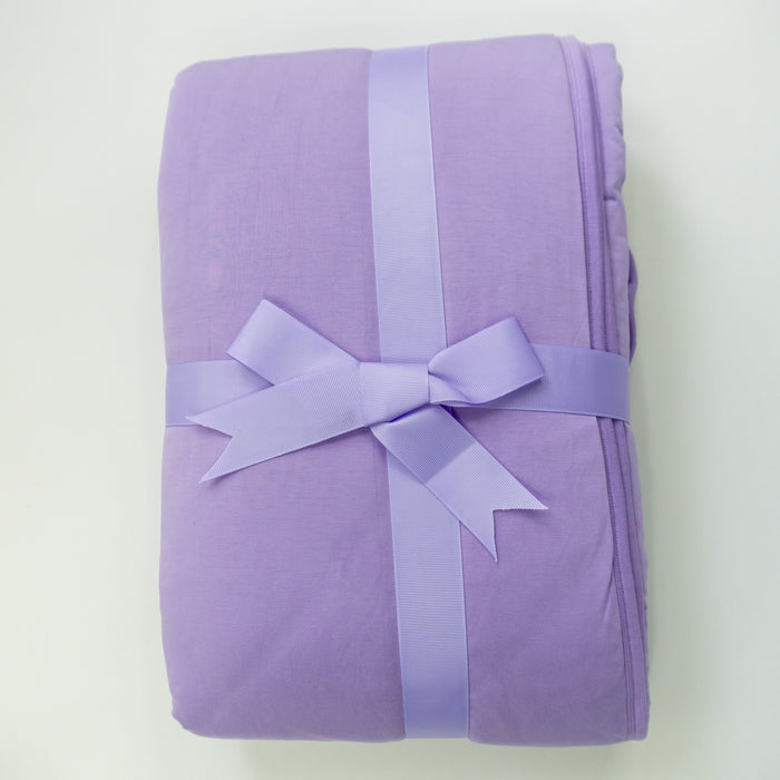 Lavender | Blossom Quilted Blanket