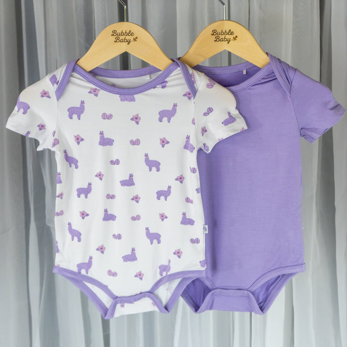 Lavender | Short Sleeve Bodysuit