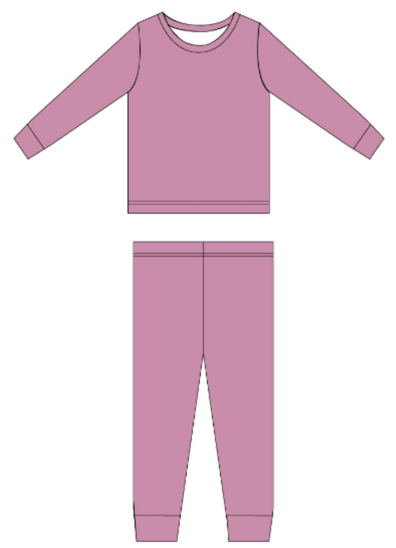 Mulberry | Long Sleeve Pajamas