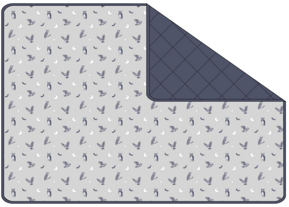 Hoot | Bloom Quilted Youth Blanket 3.0