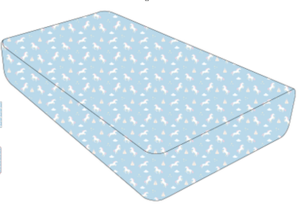 PRE-ORDER: Unicorns | Twin Sheet
