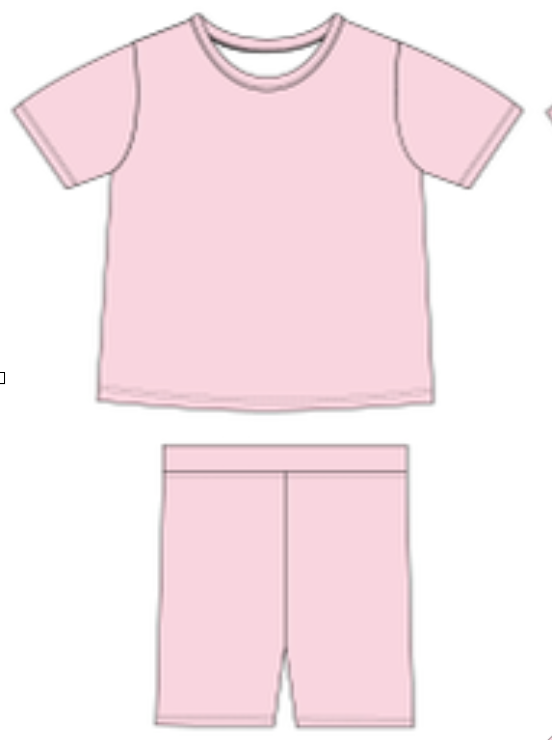 PRE-ORDER: Peony | Children's Biker Short Set