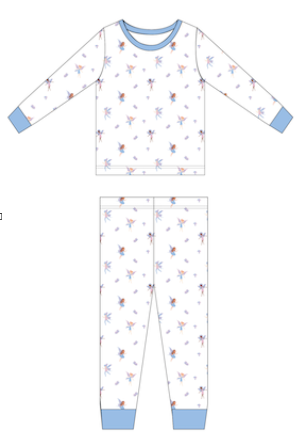 PRE-ORDER: Fae | Long Sleeve Pajamas