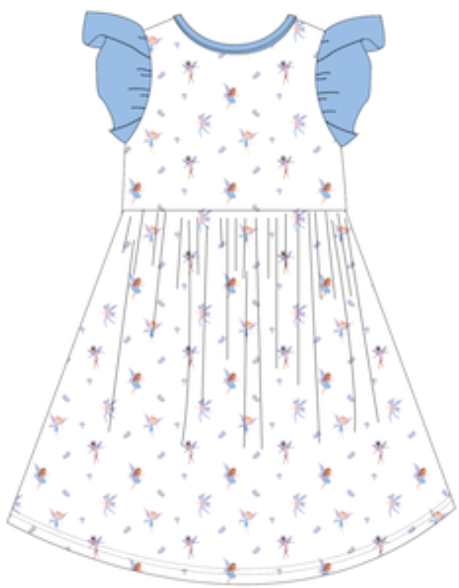 PRE-ORDER: Fae | Toddler Flutter Dress