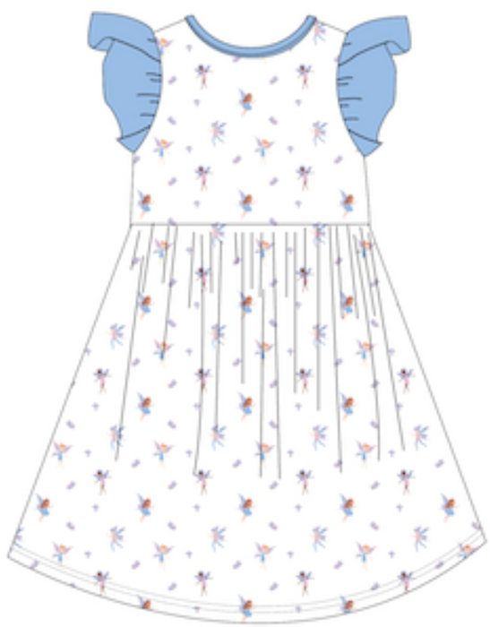 PRE-ORDER: Fae | Toddler Flutter Dress
