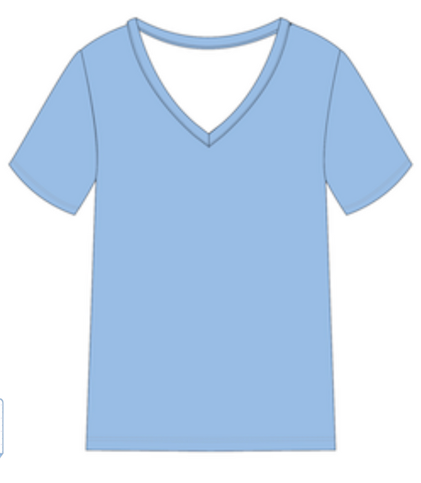 PRE-ORDER: Sky | Adult V Neck