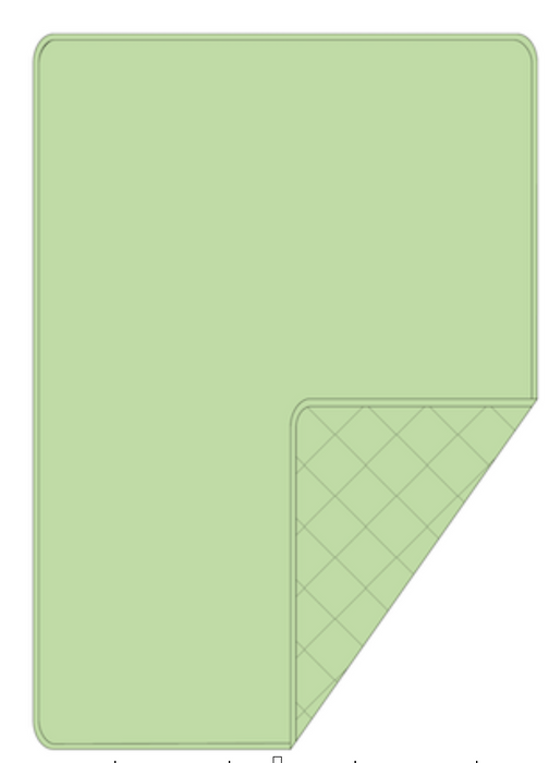 PRE-ORDER: Key Lime | Sprout Quilted Toddler Blanket 3.0