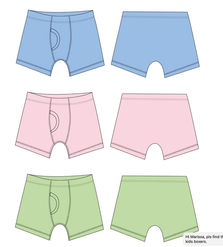 PRE-ORDER: Sky, Peony, Key Lime | 3-Pack Brief