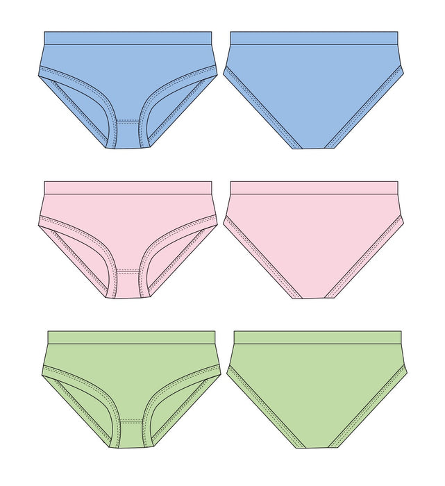 PRE-ORDER: Sky, Peony, Key Lime | 3-Pack Undies