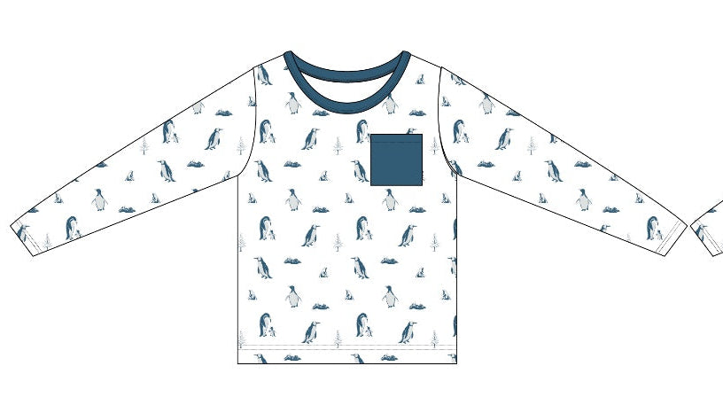PRE-SALE: Penguins | Long Sleeve Children's Shirt