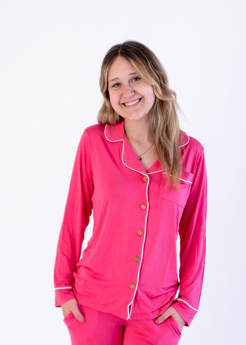 Cosmo | Adult Button Pajama Top