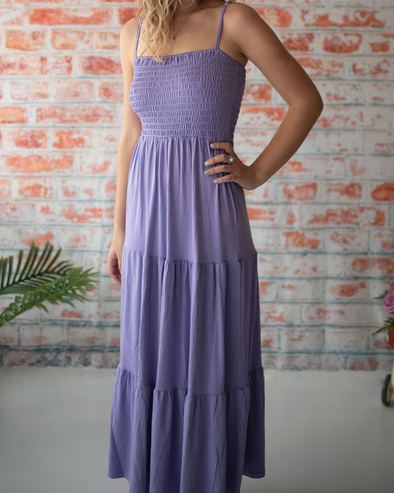 Wisteria | Adult Smocked Dress