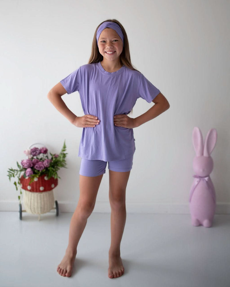 Wisteria | Children's Biker Short Set
