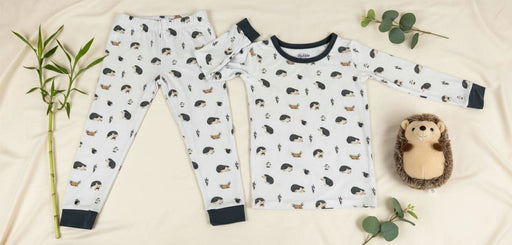 eco-friendly hedgehog pajamas for children