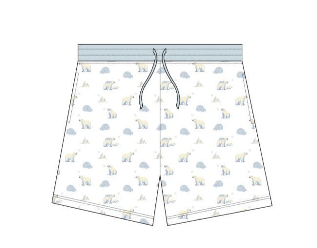 Polar Bear | Adult Lounge Shorts