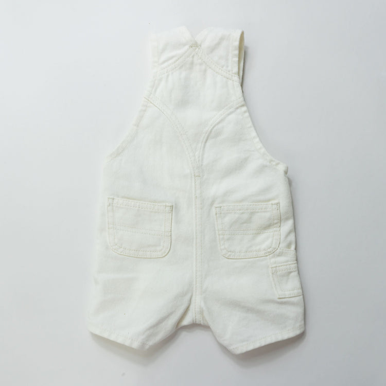 Ivory | Denim Short-alls
