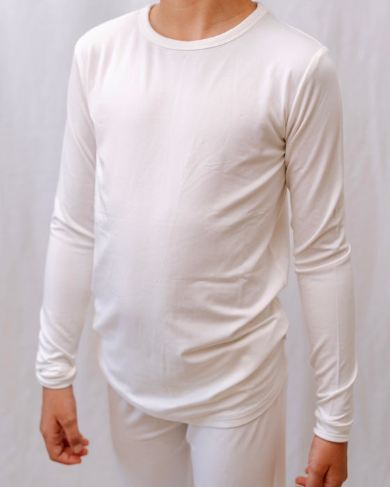 Ivory | Long Sleeve Pajamas
