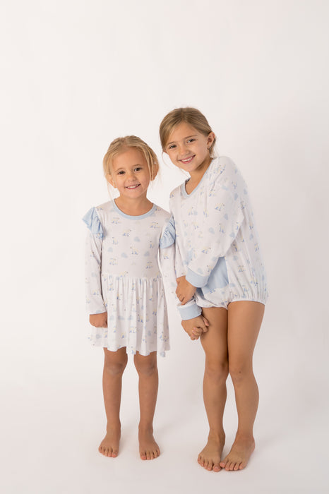 Polar Bear | Long Sleeve Bubble Romper