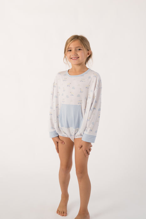 Polar Bear | Long Sleeve Bubble Romper