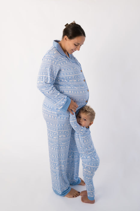 Arctic Fair Isle | Adult Pajama Bottom