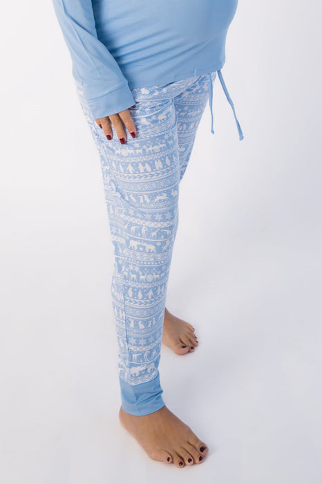 Arctic Fair Isle | Tall Adult Joggers