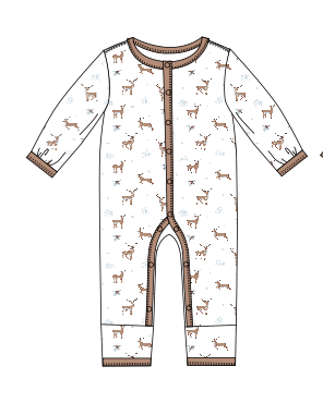 Reindeer | Snap Romper